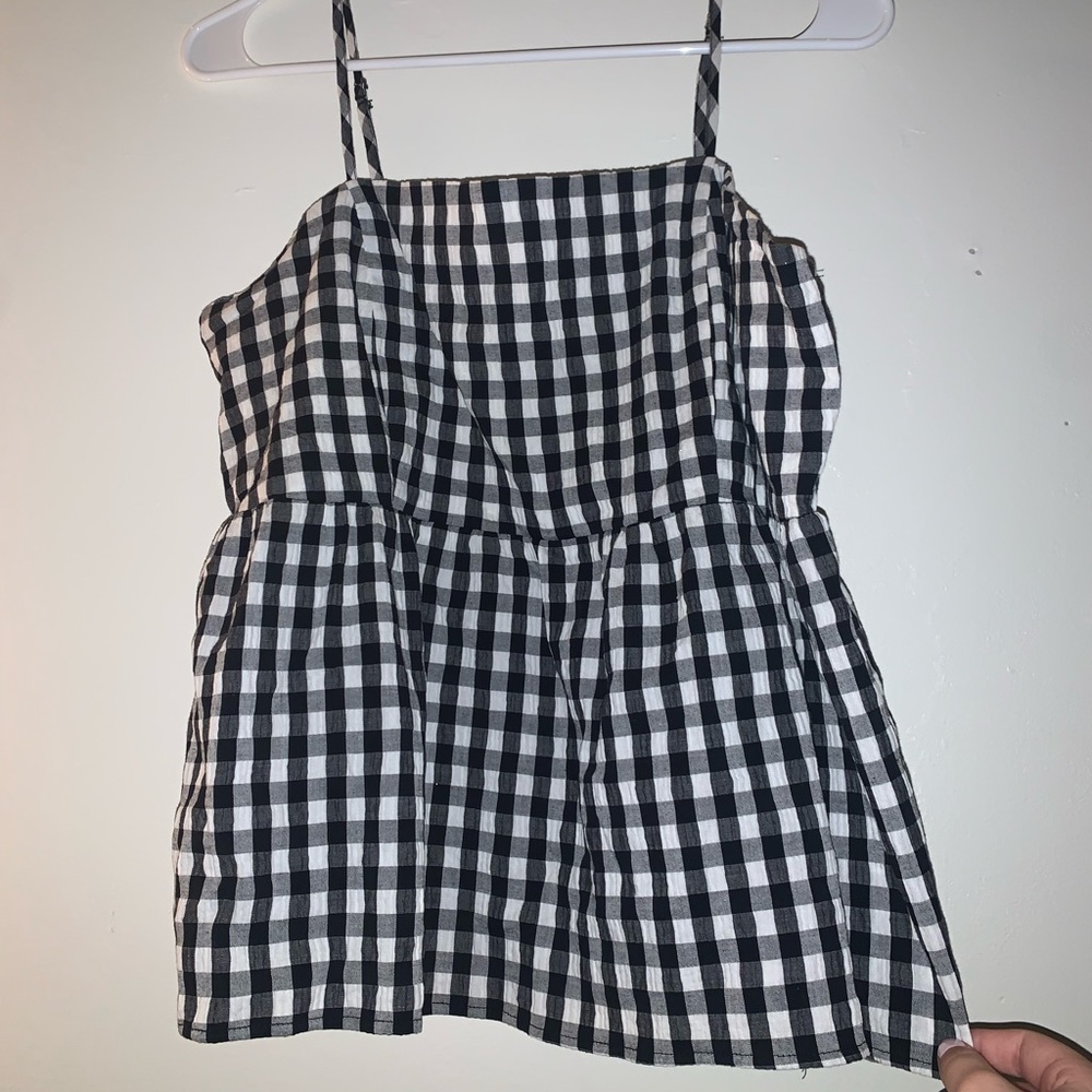 Black & White tank top